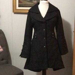 Hearts & Roses Steam Punk Jacket